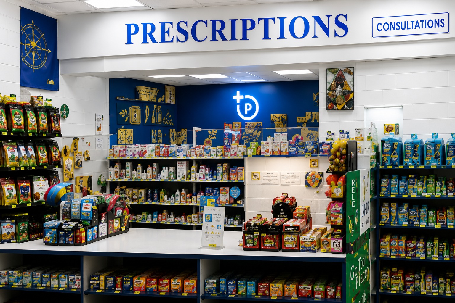 Preferred Pharmacy prescription counter